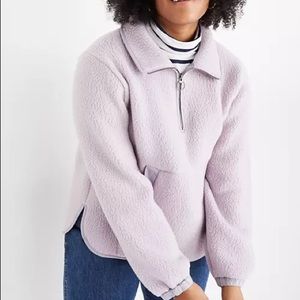 Madewell Polartec Fleece Popover Jacket